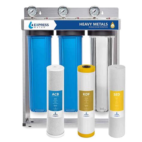 whole house water filter that removes hard metals|water filters that remove aluminum.